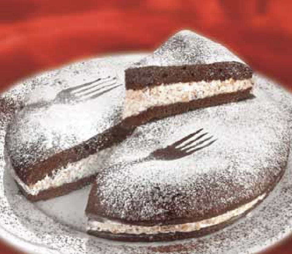 Torta di Riso Farcita al Cioccolato