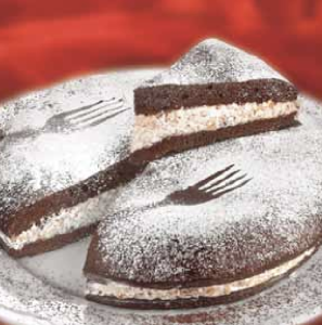 Torta di Riso Farcita al Cioccolato